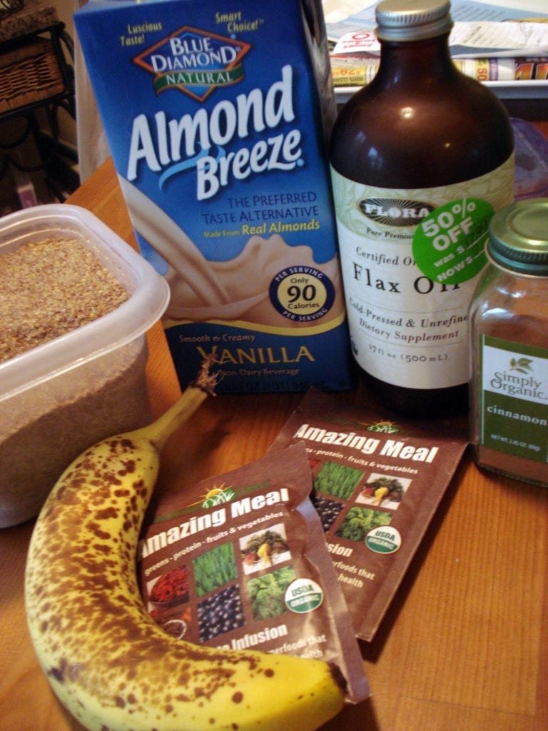 chocolate smoothie ingredients 768x1024