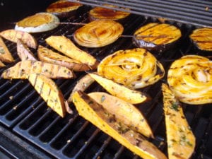 grilled veggies photo 300x225
