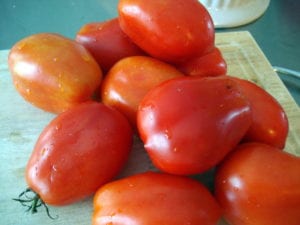 San Marzano tomatoes photo 300x225