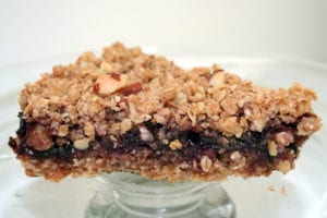 berry almond bar slice photo 300x200