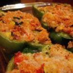 [quinoa stuffed green peppers photo]