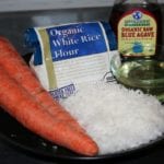 [carrot macaroon ingredients photo]