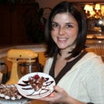 [christine with pie photo]