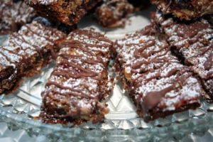 jubilee bars on plate photo 300x200