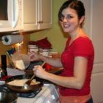 [christine cooking photo]