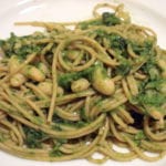 [white bean and broccoli rabe pasta photo]