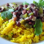 [black beans and yellow rice photo 2]