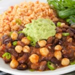 Vegan beans and rice