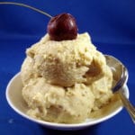 [vegan sweet corn ice cream photo]
