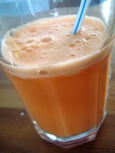 sweet potato orange juice image 225x300