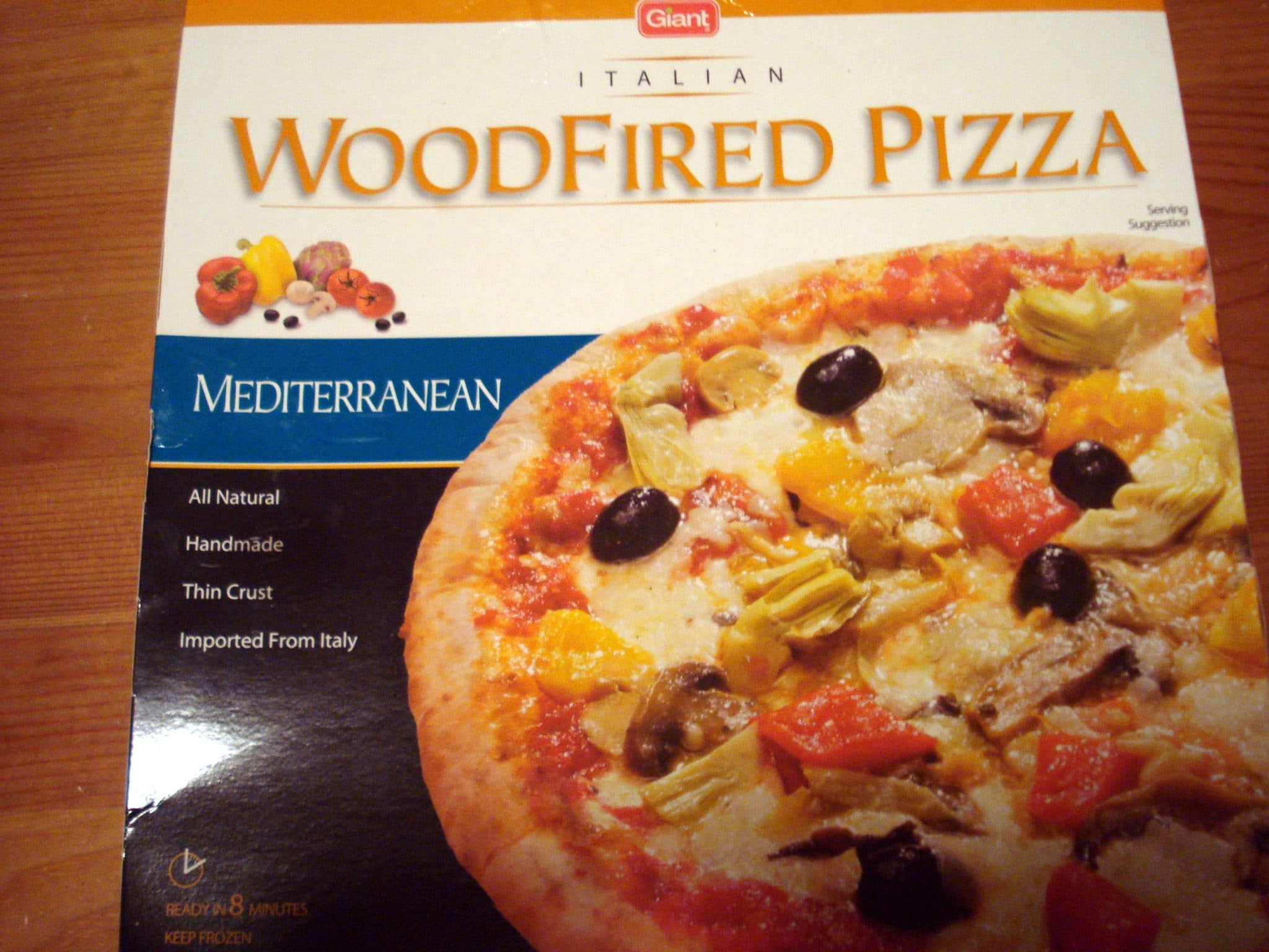 Woodfired Mediterranean Frozen Pizza
