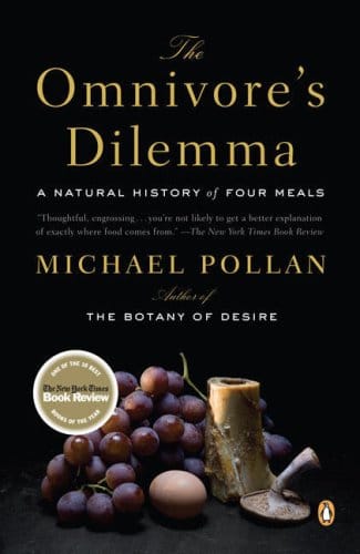 The Omnivore's Dilemma by Michael Pollan book cover