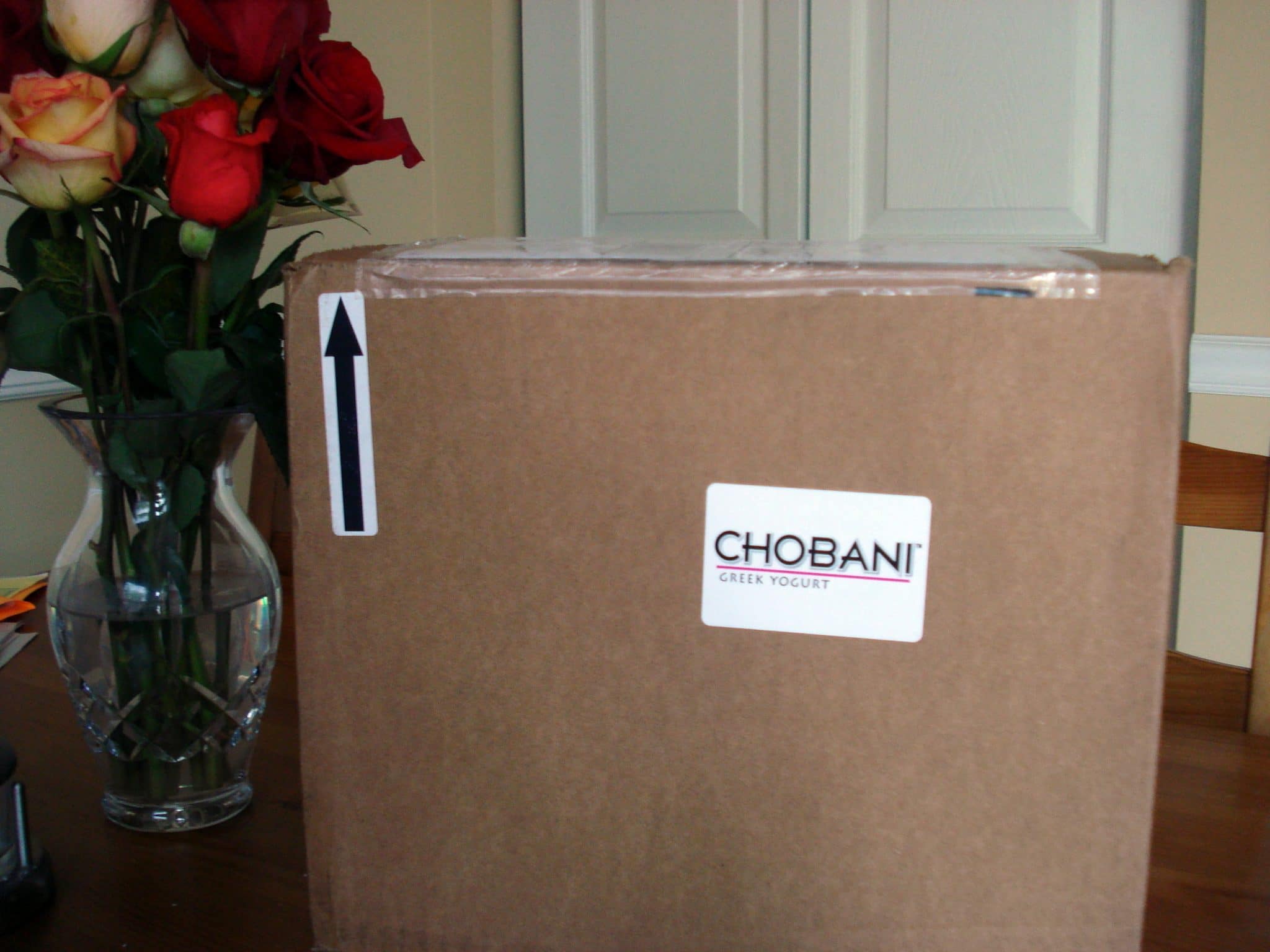 Large box from Chobani