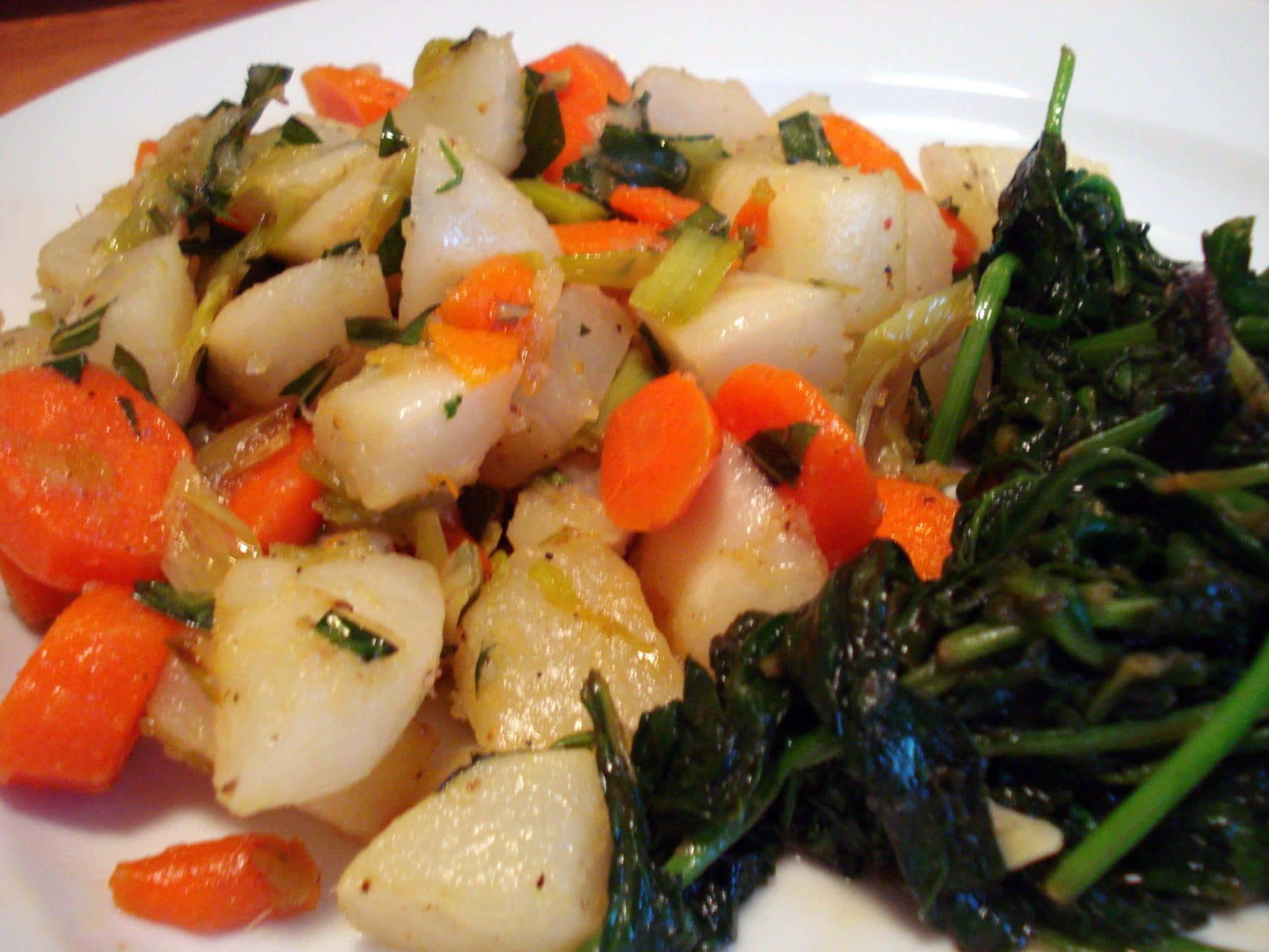 Roasted Vegetable sautee