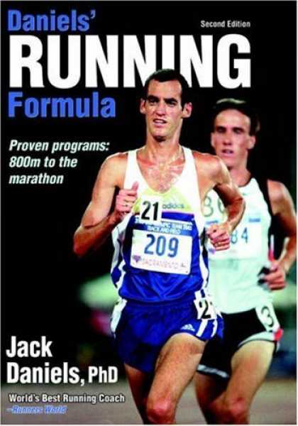 Daniel's Running Formula by Jack Daniels, PHD, book cover