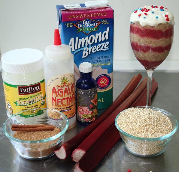 Ingredients to prepare Quinoa Parfaits