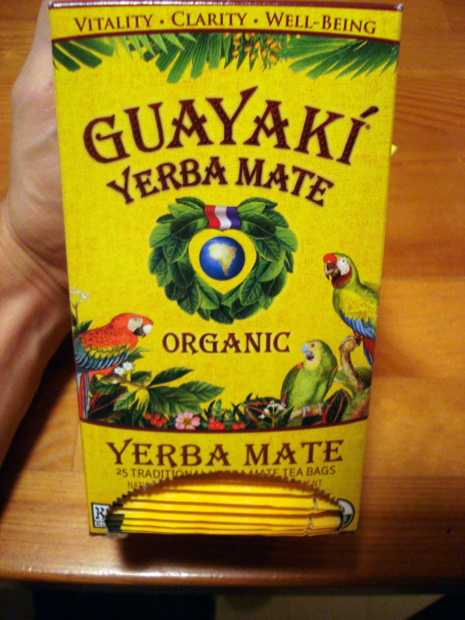 Yerba Mate tea sachet