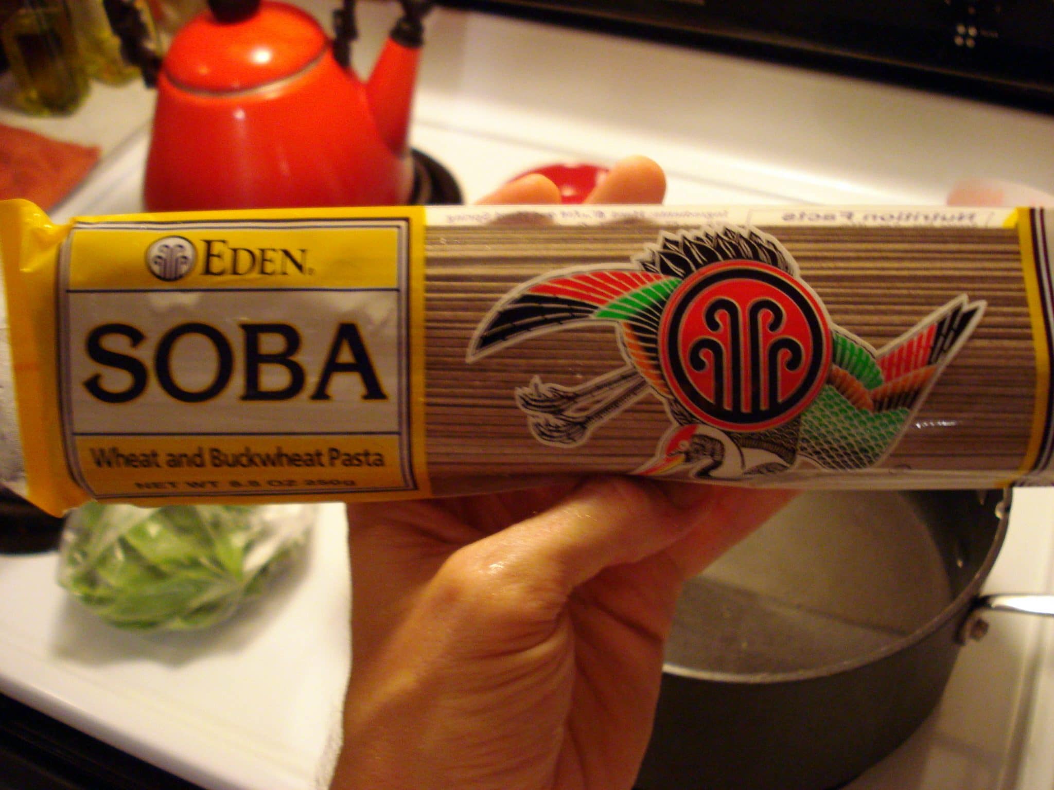 Eden wheat and buckwheat soba pasta