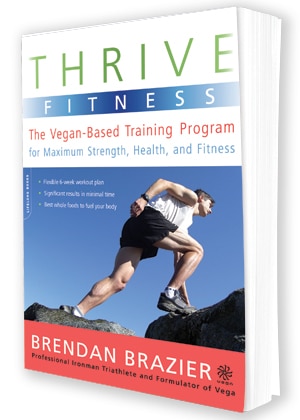Thrive Fitness by Brendan Brazier book cover