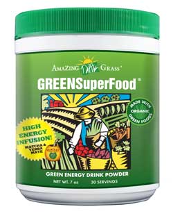 Container of Amazing Grass GREEN Superfood