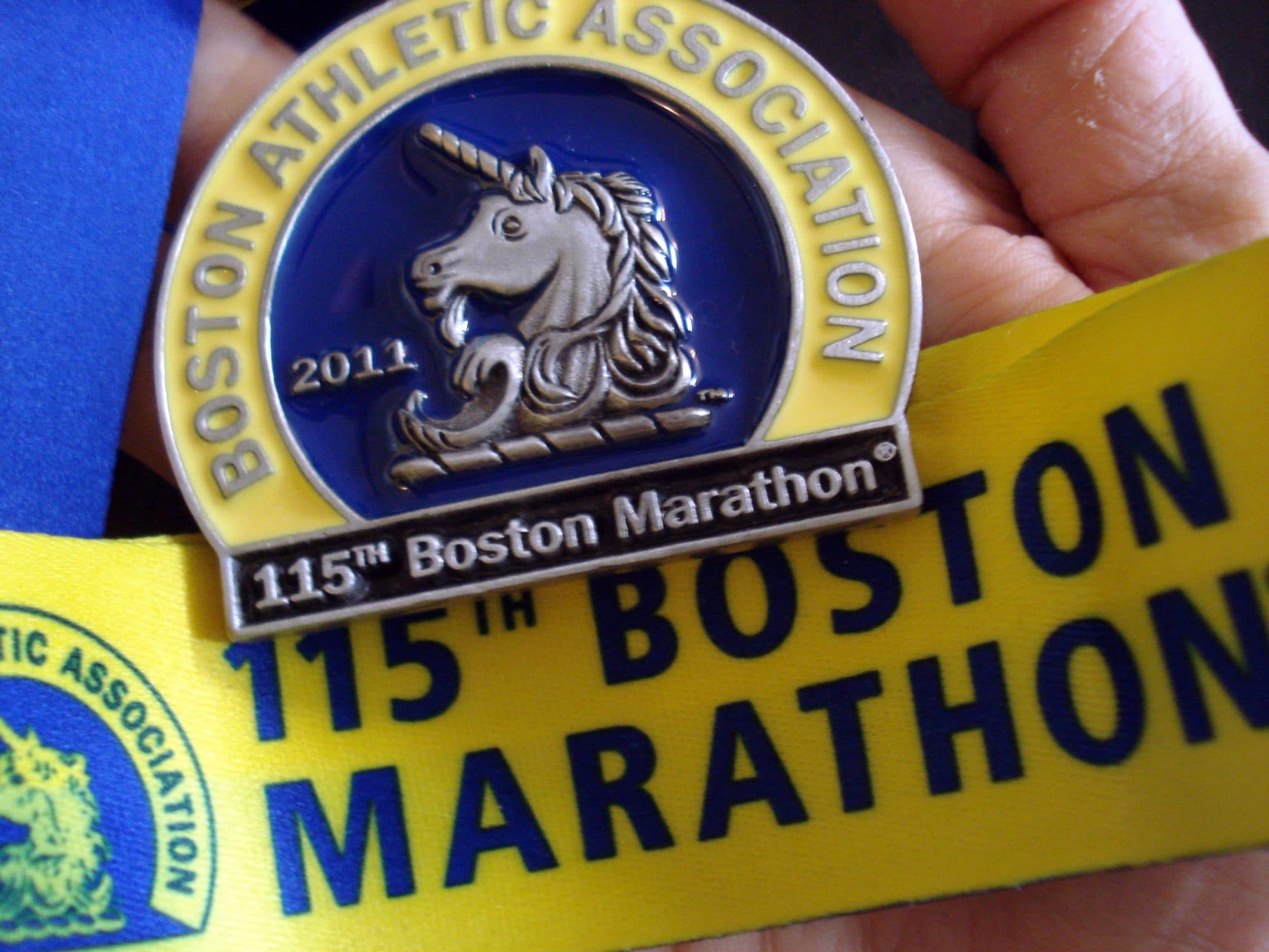 Boston Marathon Medal, 2011