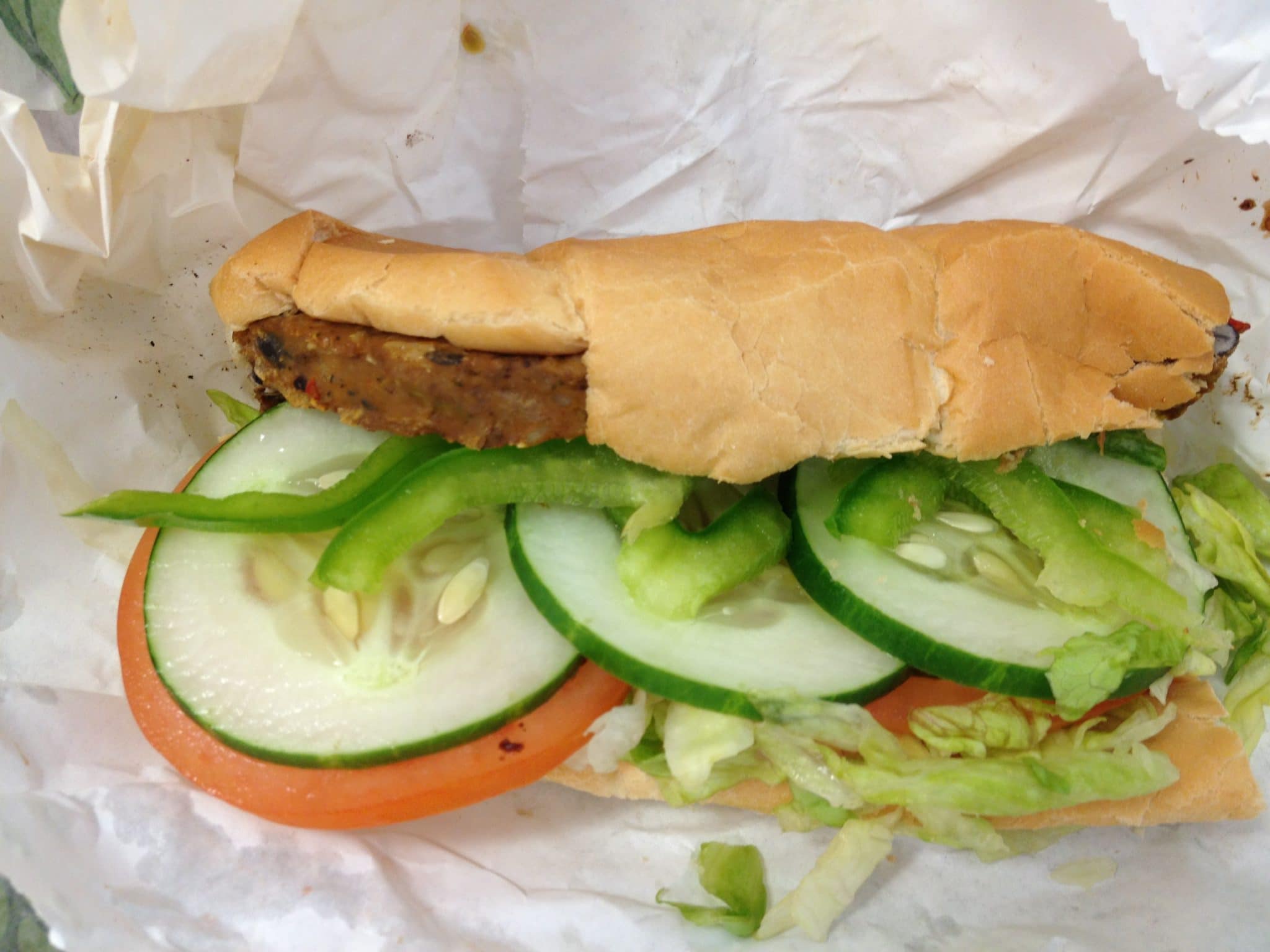 Malibu Greek Subway Sandwich
