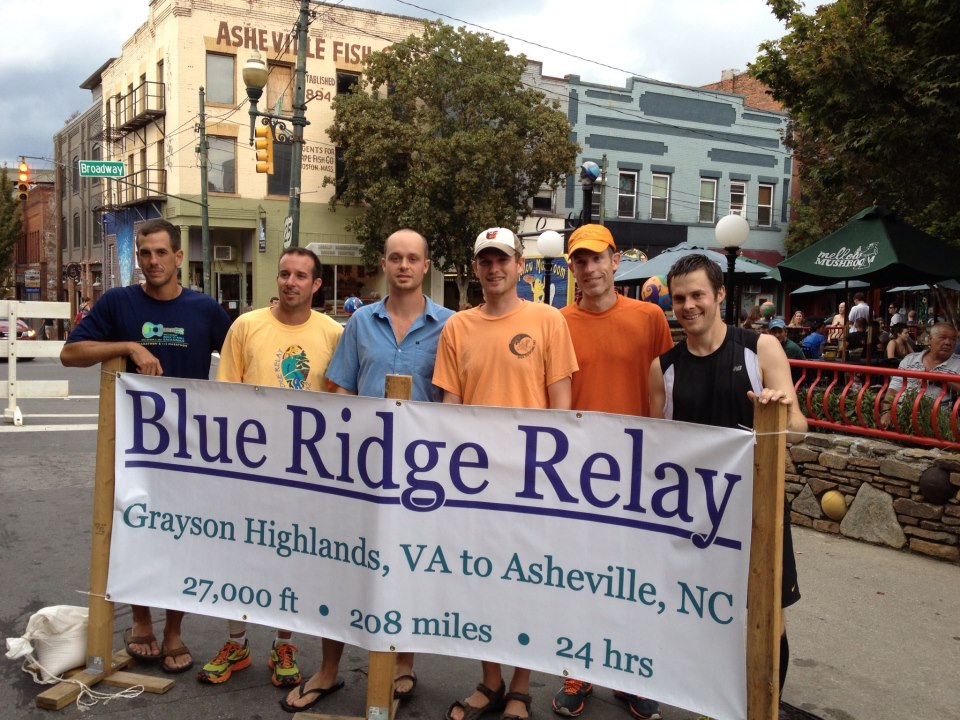 Blue Ridge Relay run group