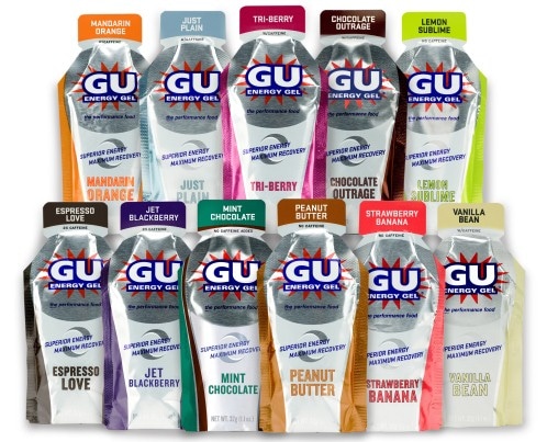 energy gels for half marathon