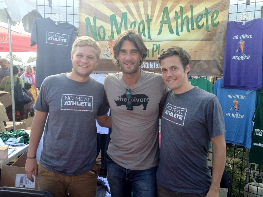 Doug, Rich, and Matt at DC Vegfest 2012.