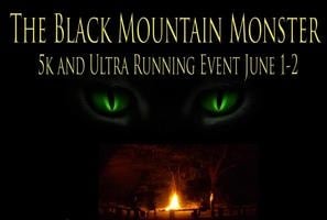 Logo for Black Mountain Monster 5K & Ultramarathon 12 hour event