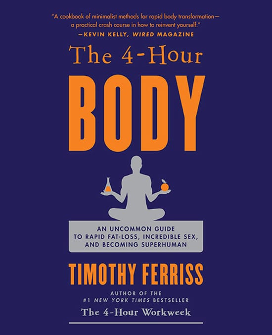 The 4-Hour Body by Timothy Ferriss book cover