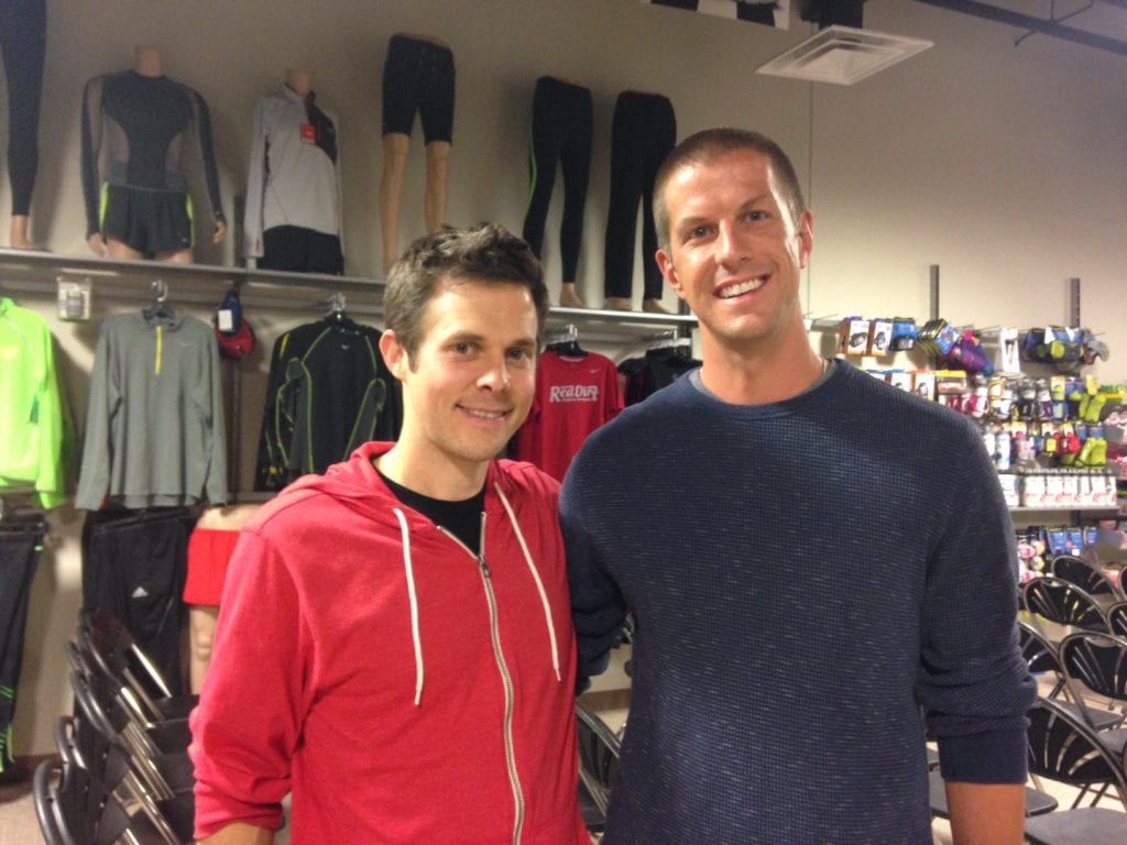 With TJ Ernst, who helped make the Omaha event happen.
