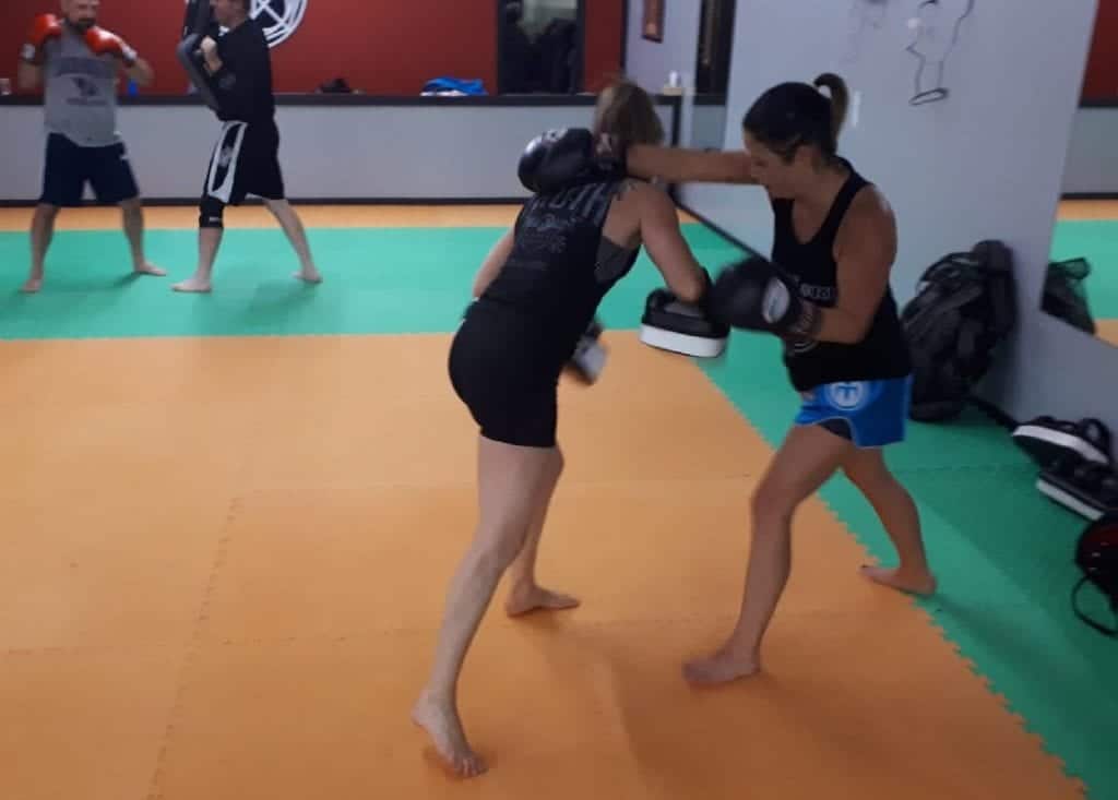 NMA Cheryl in sparring match